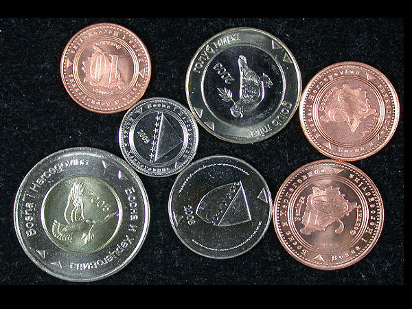 Bosnia Herzegovina Set of 7 Coins